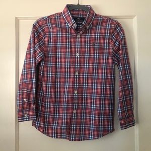 Boys Vineyard Vines button down Whale Shirt